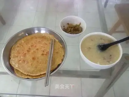Tomato water pancakes