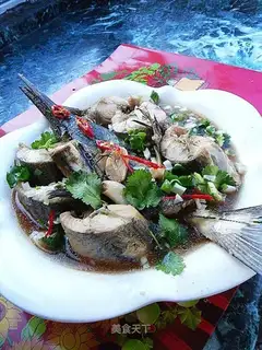 Stewed needle bill fish