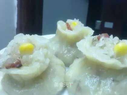 Sausage glutinous rice roast cakes