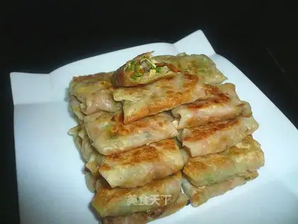 Make spring rolls with wonton skins