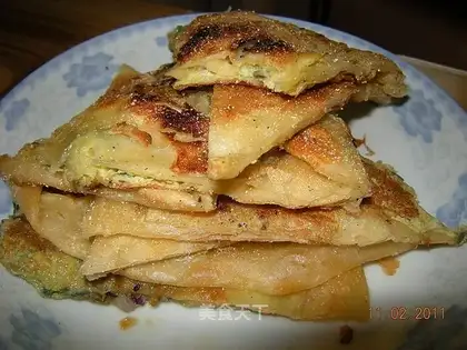 egg filling cake