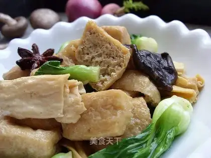 Spiced tofu soak