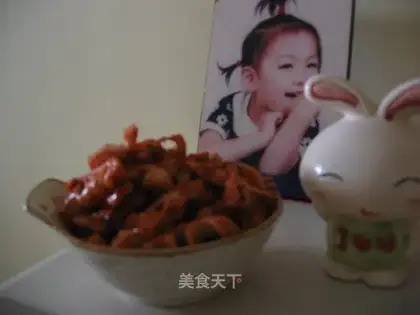 Dried bean curd lotus root