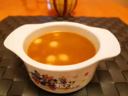 Pumpkin glutinous rice dumplings