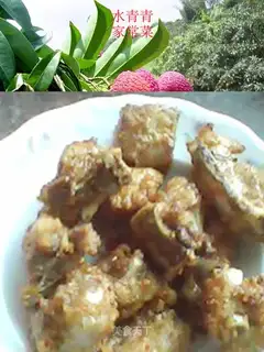 fried pork ribs
