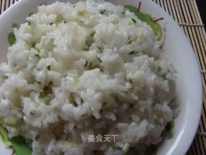 Garlic fried rice