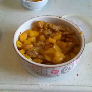 stir-fried rabbit leg meat