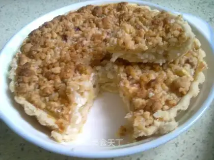 whipped cream apple pie