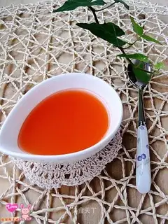 Carrot apple juice