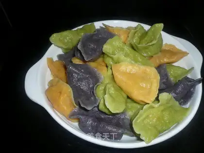 Colorful dumplings