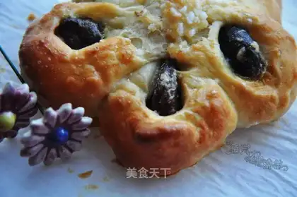 Chestnut petal bread