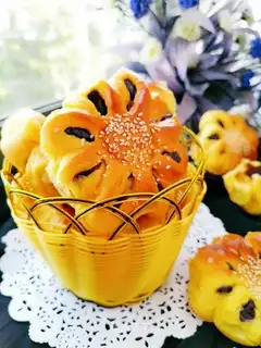 Pumpkin soybean bread