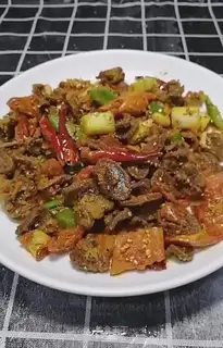 Spicy pig's waist