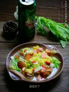 We'll have soup and doll food
