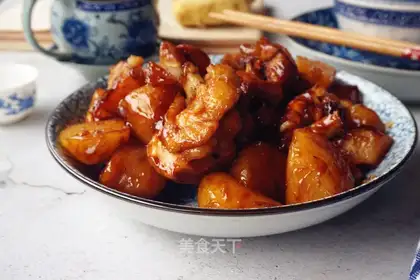 Potato chicken