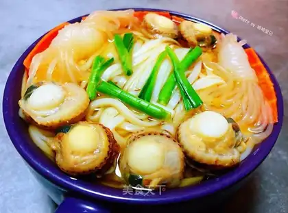 The scallop paste