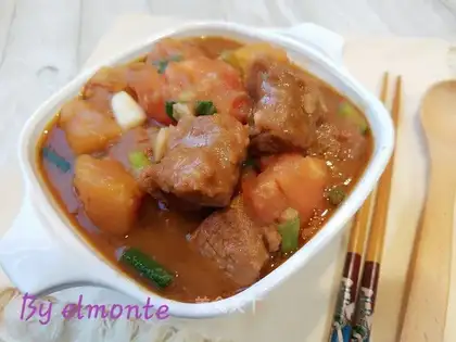 Tomato potato stew