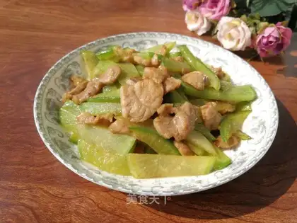 Blue radish meat