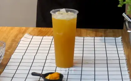 Heated mangoes