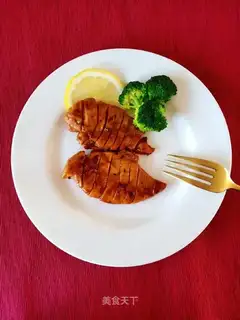 Lemon black chicken chops