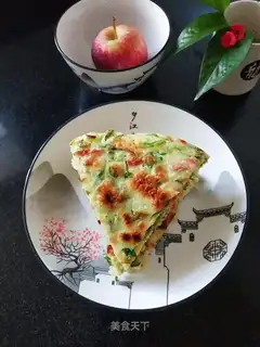 Celery eggcake