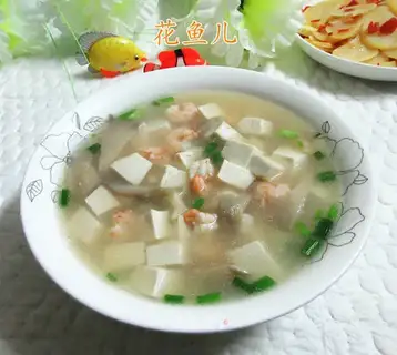 Shrimp tofu