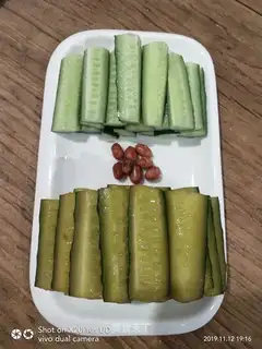 Two cucumbers