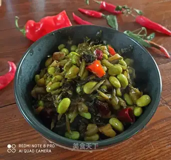 Snow veal and beans
