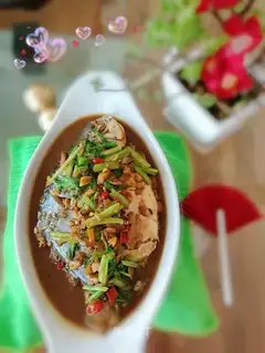 Soy sauced fish