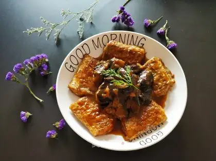 Swordfish eggplant