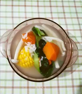 The rice soup
