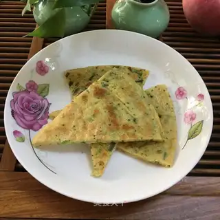 A broccoli eggcake