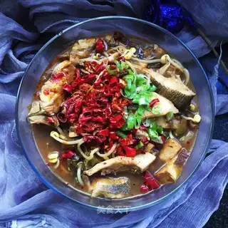 Sour sauce, tofu