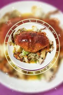 Crabs onions