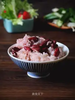 Red bean rice