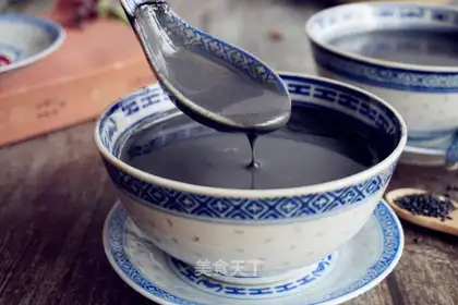 I've got black sesame paste