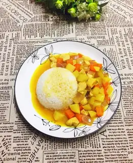 Curry chicken
