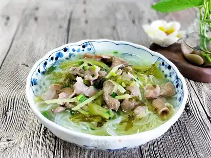 Three and a few sour dishes