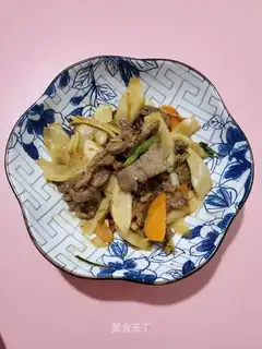 Bubble ginger beef