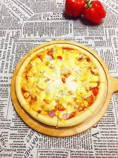 Chicken pizza in Orleans