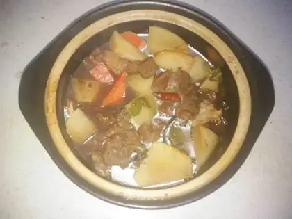 A radish with casserole