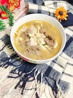 Pumpkin gravy soup