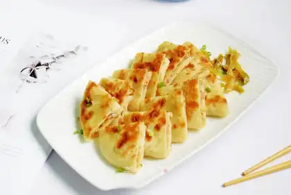 Squeeze meat pancakes