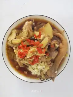 Frozen chicken