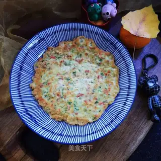 Homemade radish omelet