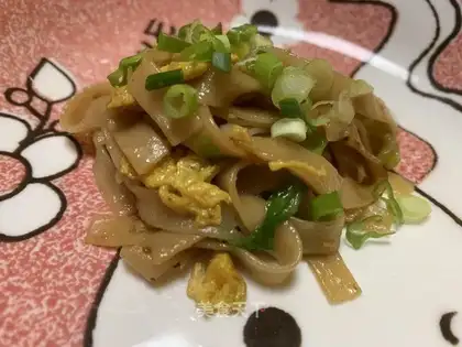Homemade egg noodles