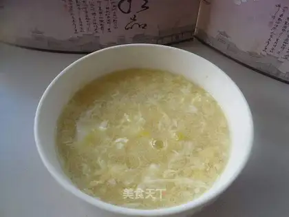 Egg and corn
