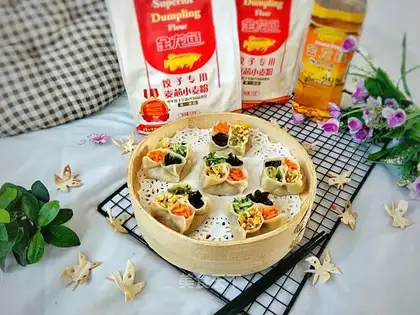 Tasty four-hair dumplings