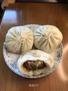 Three-fried buns