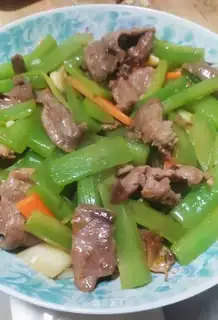 Duck fried meat